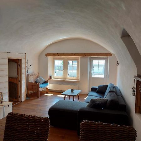 Appartement vouté en Gruyère dans l'Intyamon Enney Exterior foto